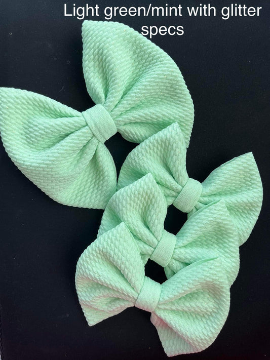 Light Mint with Gold Specs